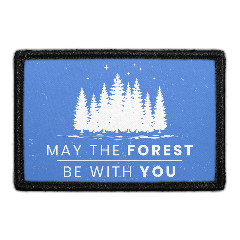 May The Forest Be With You - Blue - Removable Patch