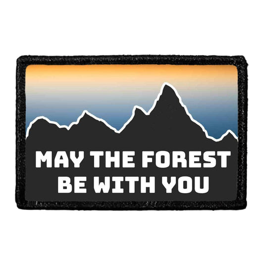 May The Forest Be With You - Silhouette - Removable Patch