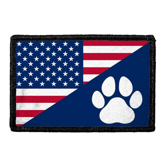 US Paw Flag - Removable Patch