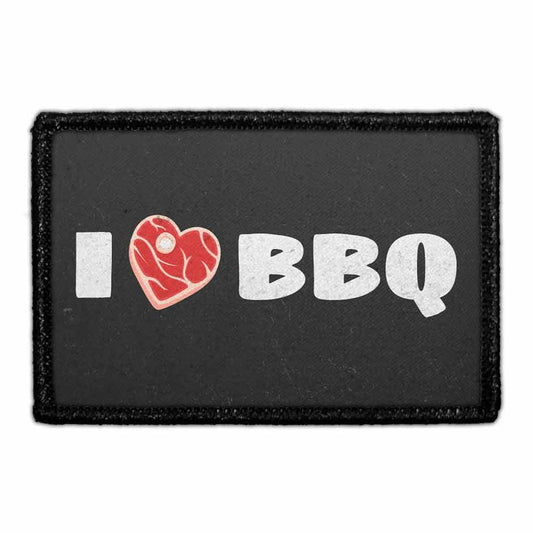 I Love BBQ - Removable Patch
