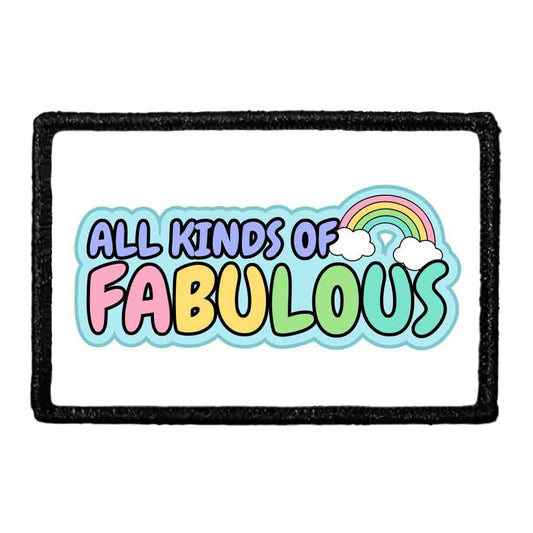 All Kinds Of Fabulous - Rainbow - Removable Patch