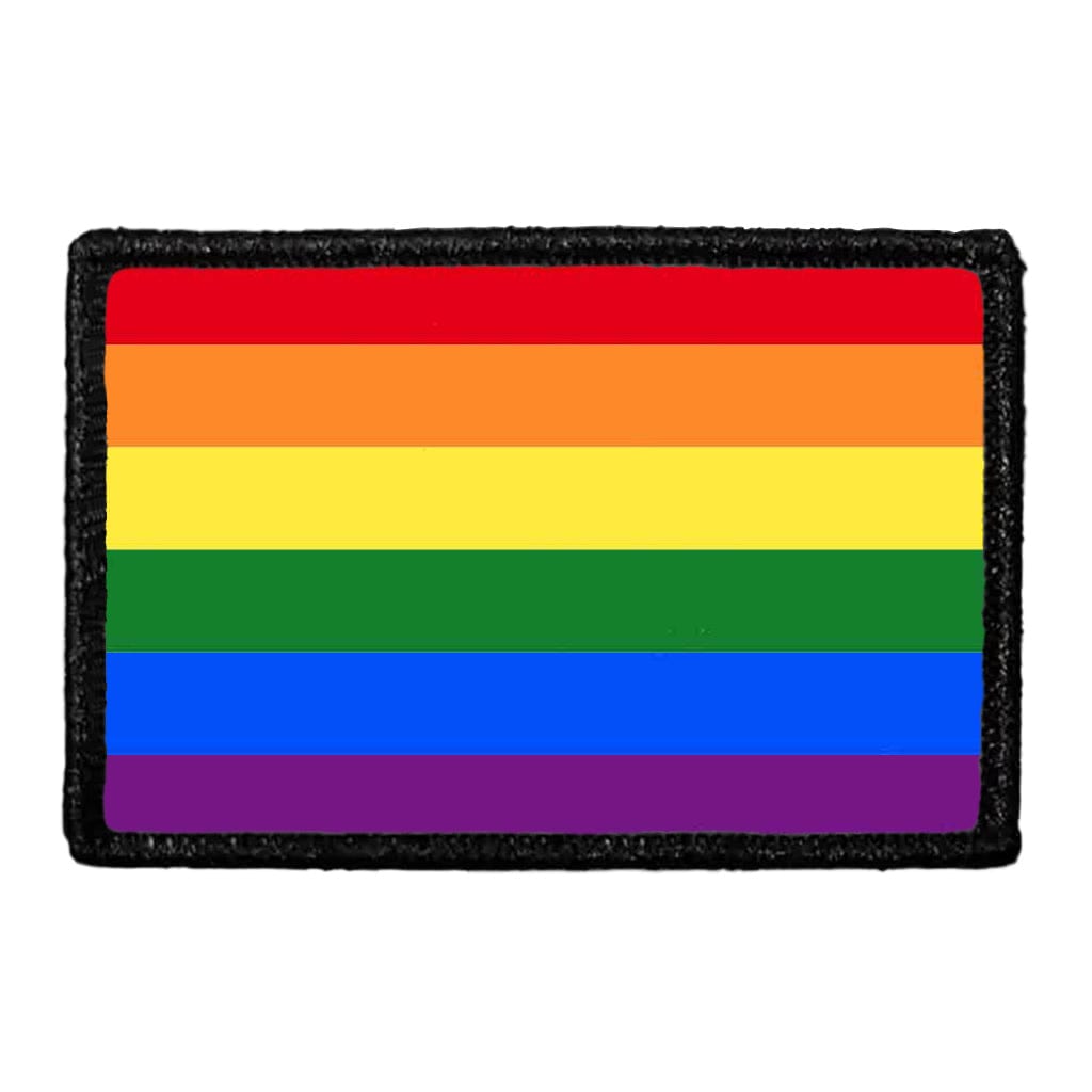 Rainbow Flag - Color - Removable Patch