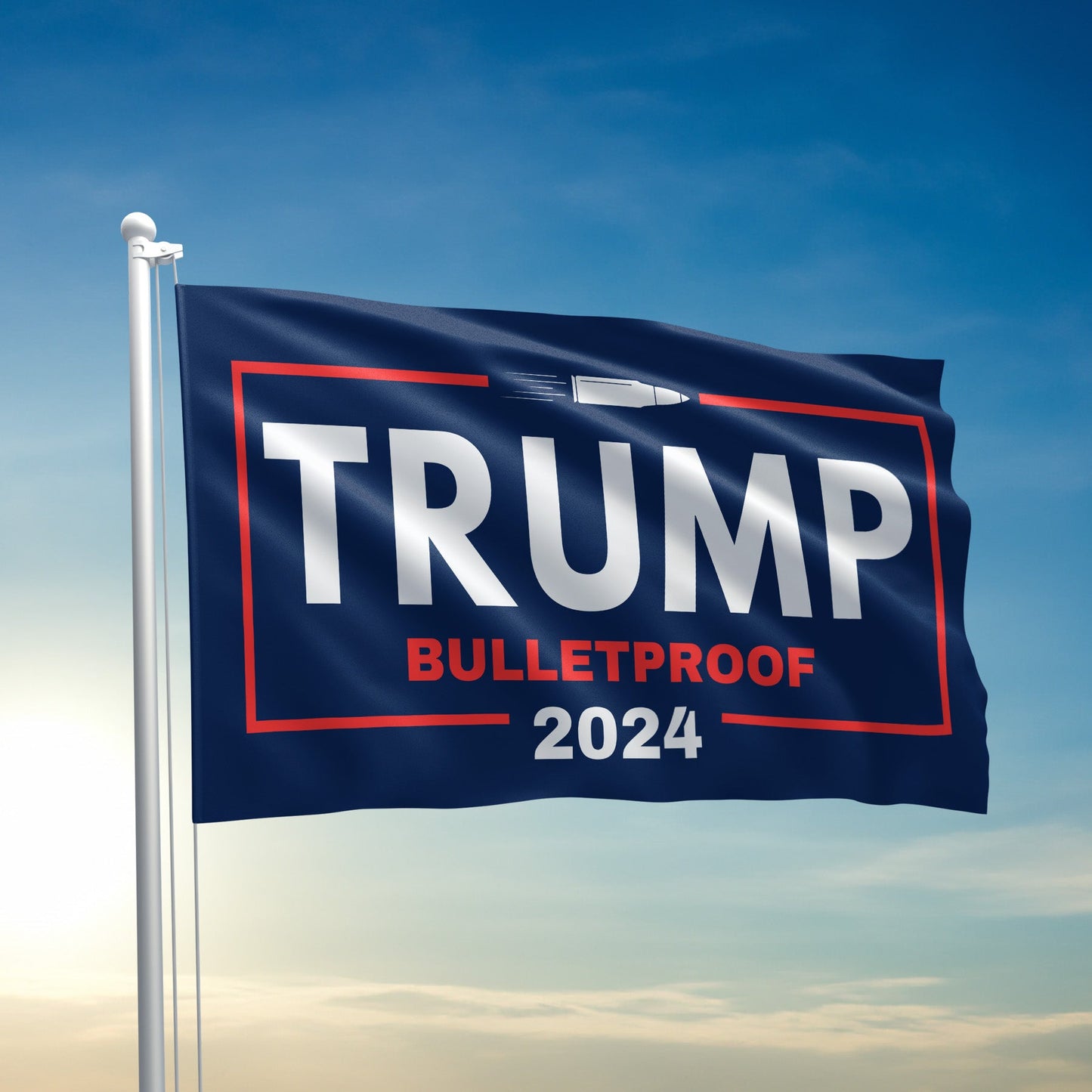 Trump Bulletproof 2024 Flag - 2930