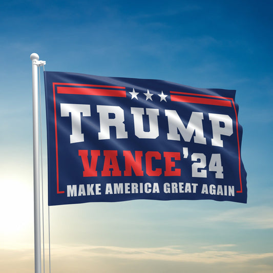 Trump Vance Vintage 24 Flag - 2931