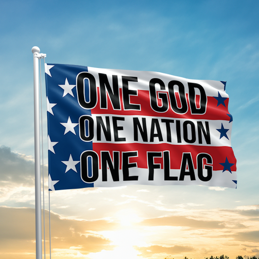 One God One Nation One Flag - 2595