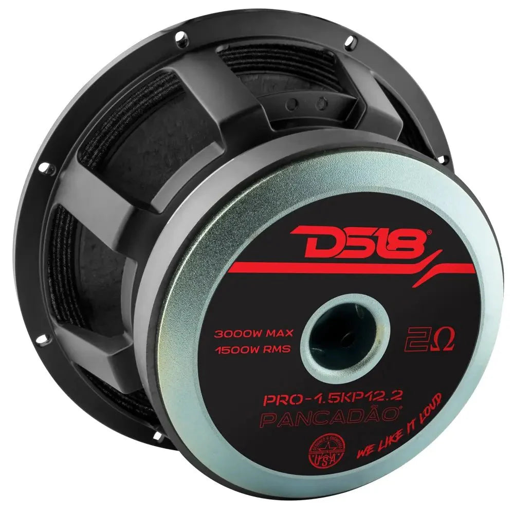 PANCADÃO Mid-Bass Loudspeaker 12" 1500 Watts Rms 2-Ohm