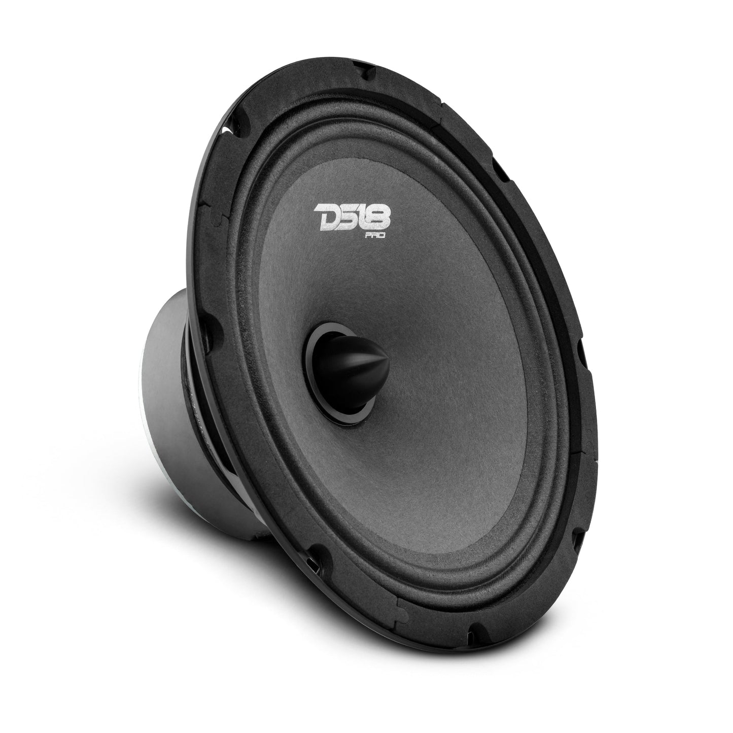 DS18 PRO-B8.4 8" Mid-Range Car Audio Loudspeaker with Bullet 140 Watts 4-Ohm