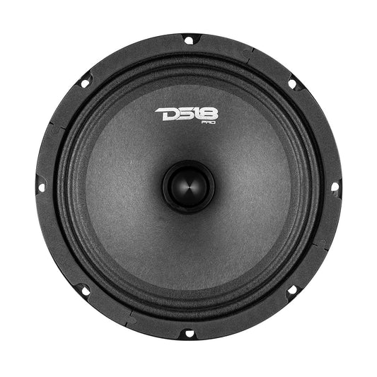 DS18 PRO-B8.4 8" Mid-Range Car Audio Loudspeaker with Bullet 140 Watts 4-Ohm