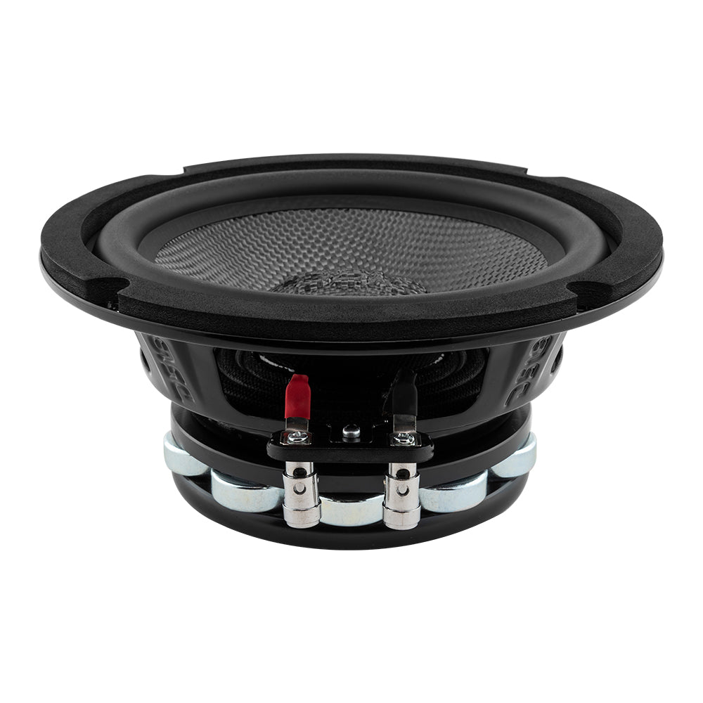 PRO 6.5" Neodymium Carbon Fiber Water resistant Cone Mid-Bass Loudspeaker 250 Watts Rms 4-Ohm