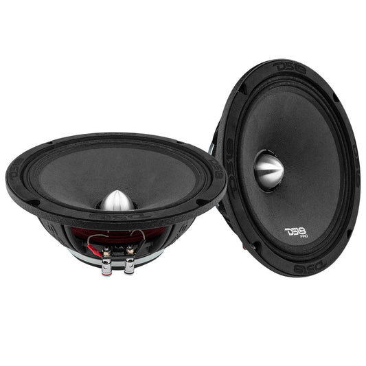 PRO 8" Neodymium Full-Range Bullet Loudspeaker 250 Watts Rms 4-Ohm