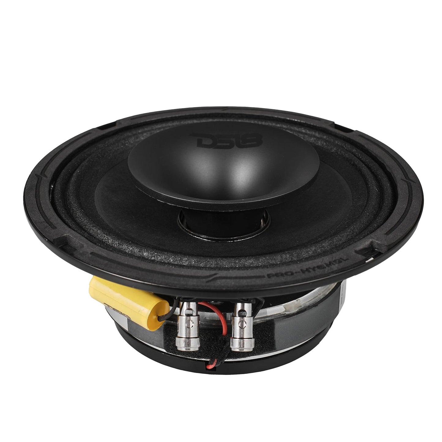 PRO 6.5" Shallow Coaxial Hybrid Mid-Range Loudspeaker with Built-in Driver | 150W RMS 8-Ohm