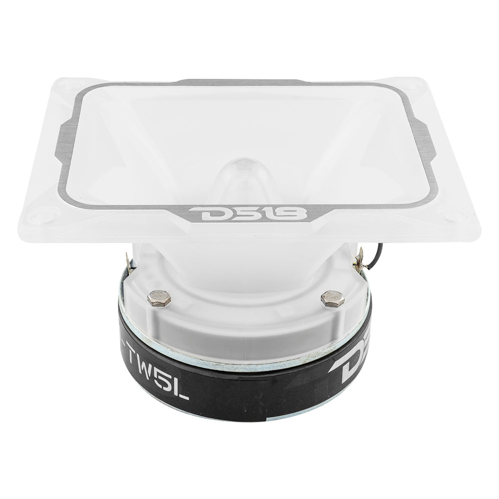 4" x 5.35" Super Bullet Tweeter 250 Watts 1.5" Aluminum 4-Ohm Vc with RGB LED Lights