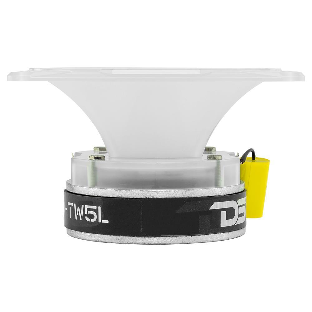 4" x 5.35" Super Bullet Tweeter 250 Watts 1.5" Aluminum 4-Ohm Vc with RGB LED Lights