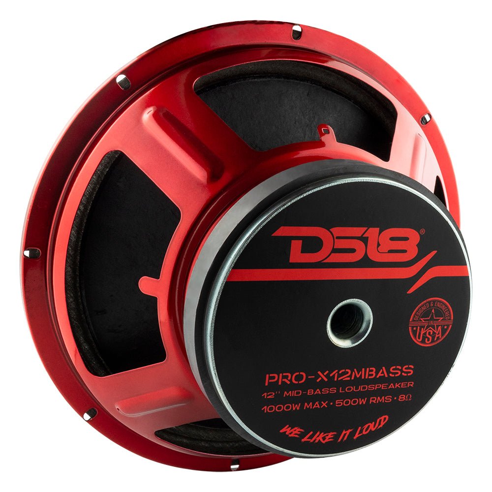 PRO-X 12" Mid-Bass Loudspeaker | 500W RMS 8-Ohm