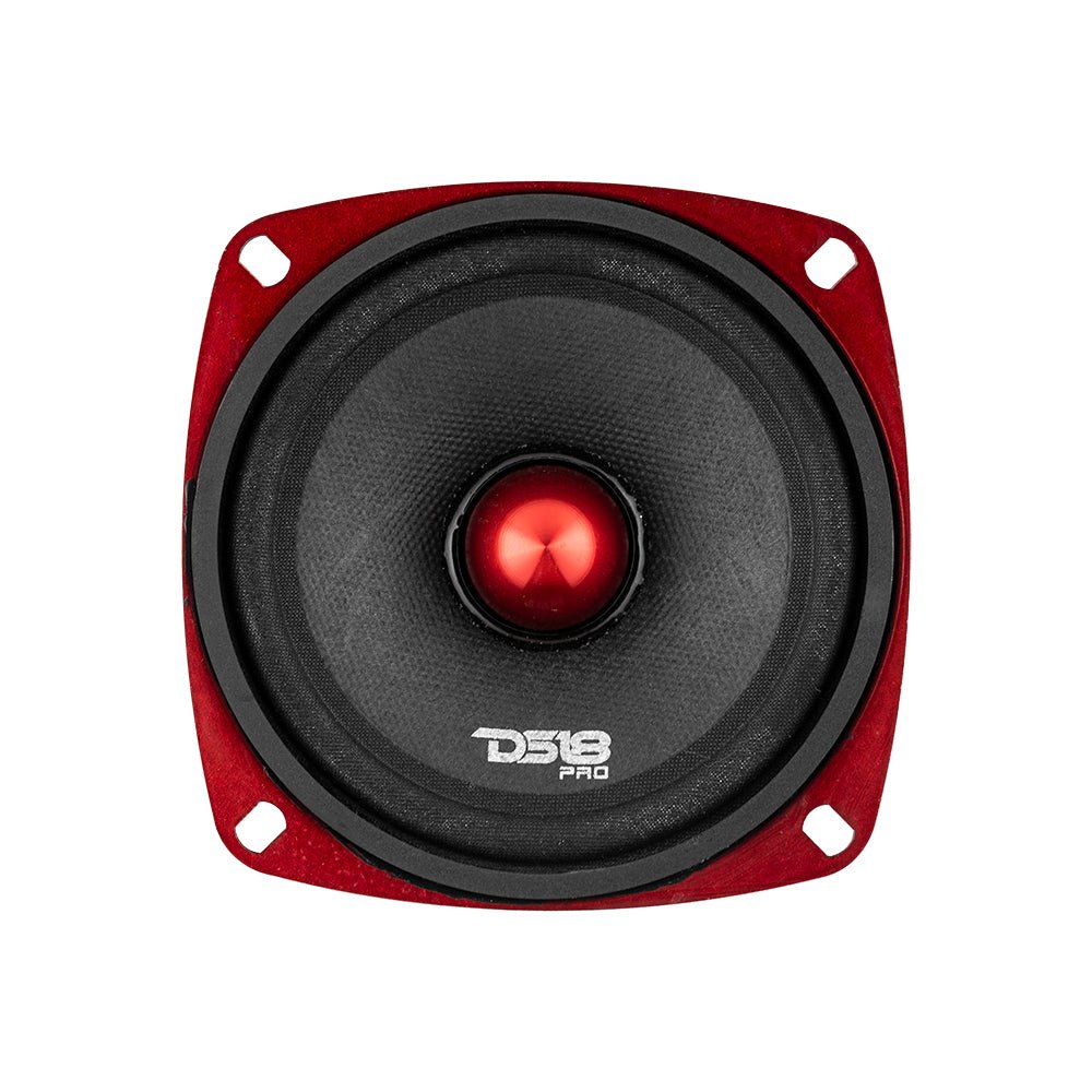 PRO-X 4" Mid-Range Loudspeaker with Bullet | 100W RMS 4-Ohm