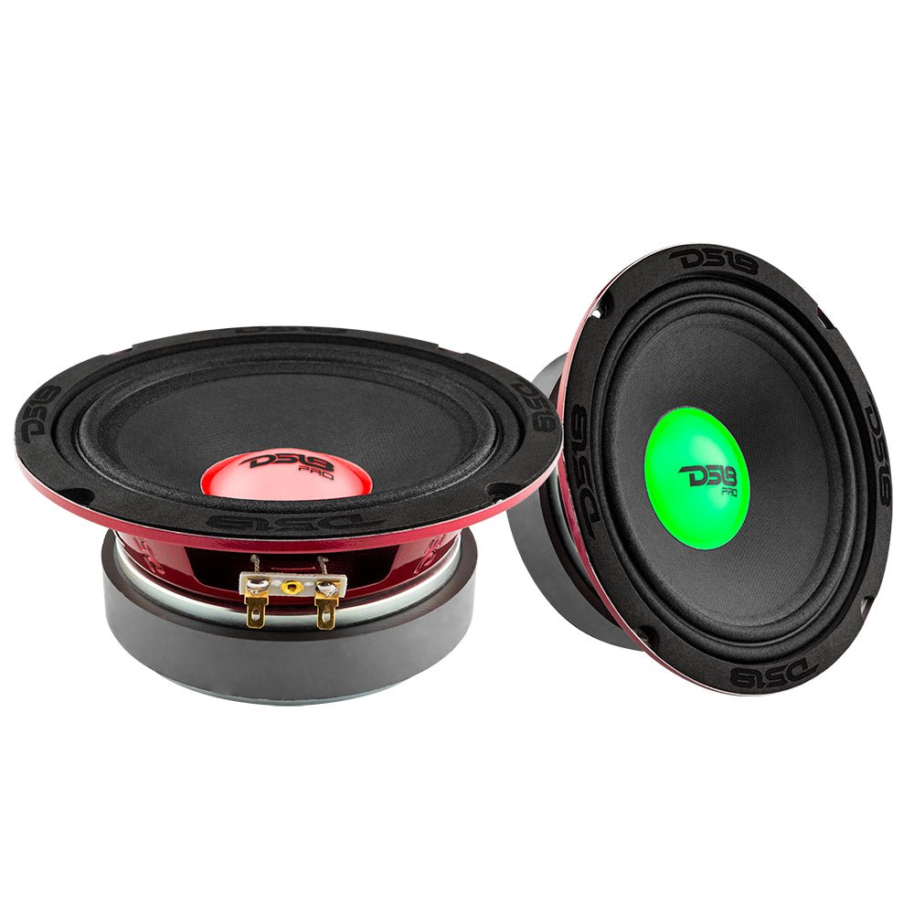 PRO-X 6.5" Mid-Range Loudspeaker with RGB Light Dust Cap 250 Watts Rms 4-Ohm