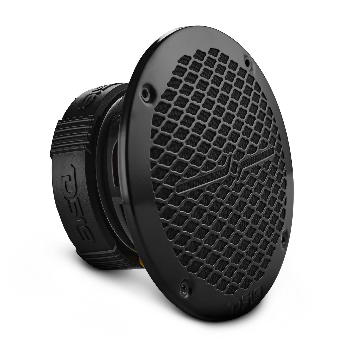 PRO-ZT 6.5" Coaxial Mid-Range Loudspeaker with Water-Resistant Cone Built-in Bullet Tweeter and Grill | 225W RMS 4-Ohm