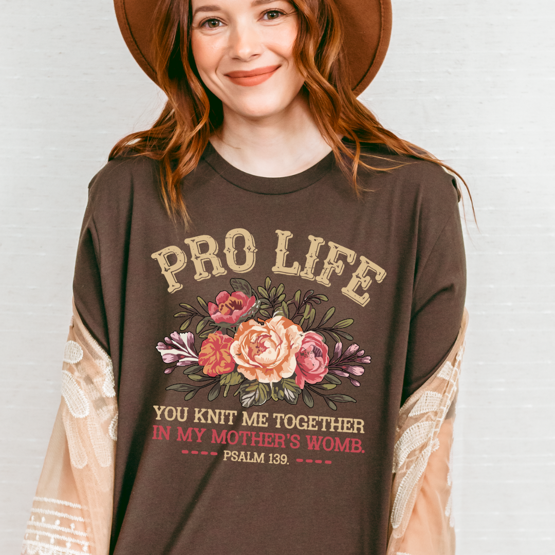 KNIT TOGETHER TEE