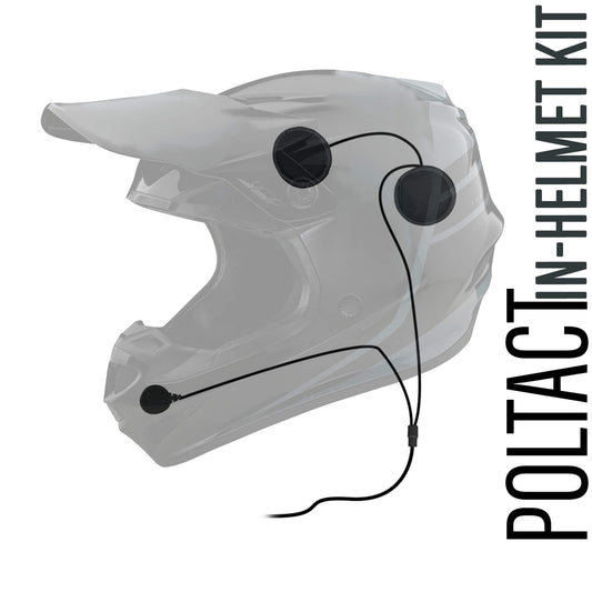 Competition/Race In-Helmet & Push To Talk Kit - 2 Pin Kenwood, Baofeng, BTECH, Rugged Radios, Diga-Talk, TYT, AnyTone, Alinco, Relm/BK Radio, Quansheng, Wouxon, Retevis, Rocky Talkie Mountain Radio