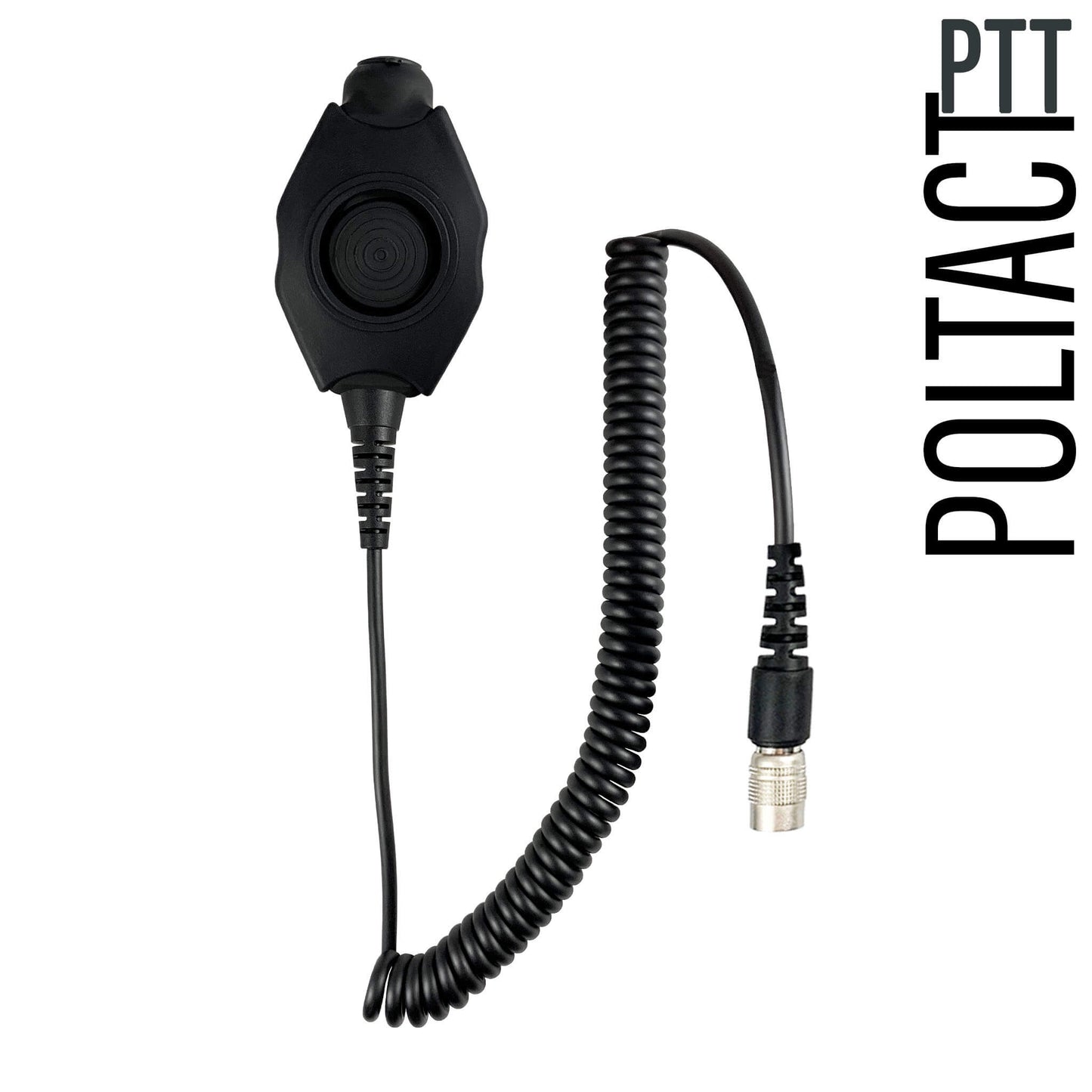 Tactical In Helmet & Push To Talk Kit - Quick Disconnect (Hirose): EF Johnson: 51, 5000, 5100, 7700, 8100 Series, Ascend, Kenwood VP400, VP600, VP900 & More