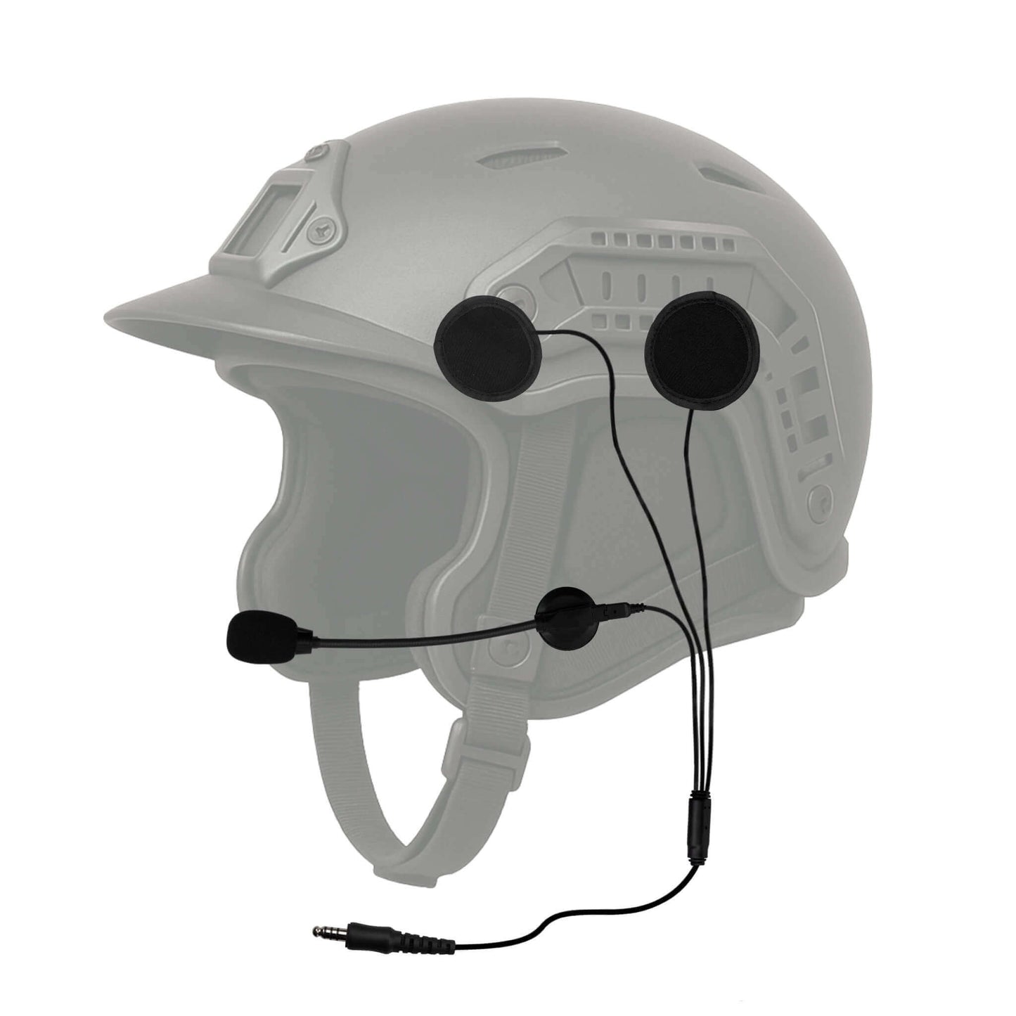 Tactical In Helmet & Push To Talk Kit - Harris: XL-150/P, XG-100/P, XL-185/P/Pi, XL-200/P/Pi, XL-400