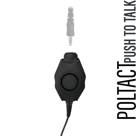 Tactical Radio Push to Talk(PTT) for Headset: NATO/Military Wiring, Gentex, Ops-Core, OTTO, 3M Peltor ComTac, XPI, Helicopter, & More - Relm/BK Radio Complete KNG & KNG2 Series