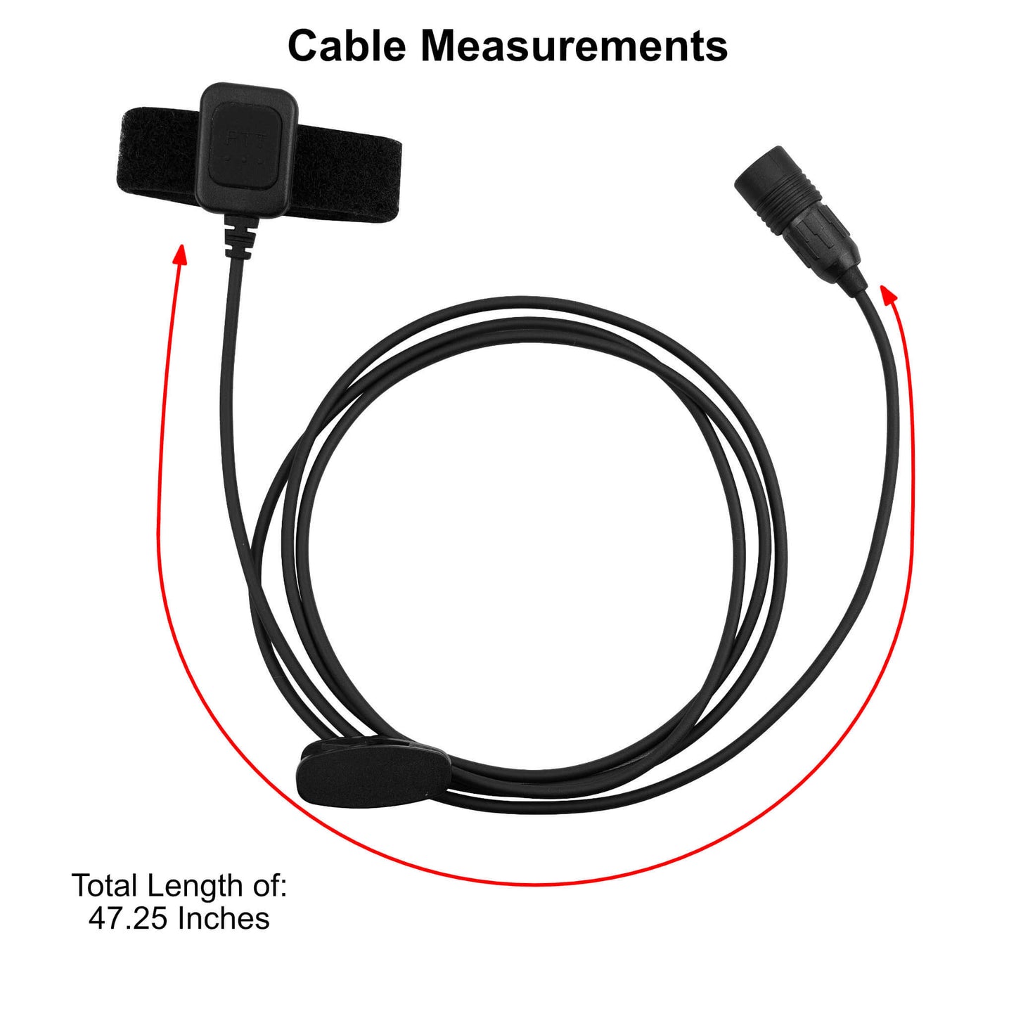 In Helmet & Push To Talk Kit - Quick Disconnect (Hirose): Motorola XTS Series, HT/JT1000, MT/MTS2000, MTX838/900/8000/9000, PR1500 & More
