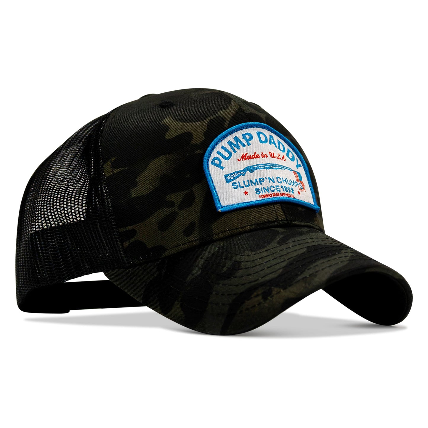 Pump Daddy Slump'n Chumps USA Patch SnapBack