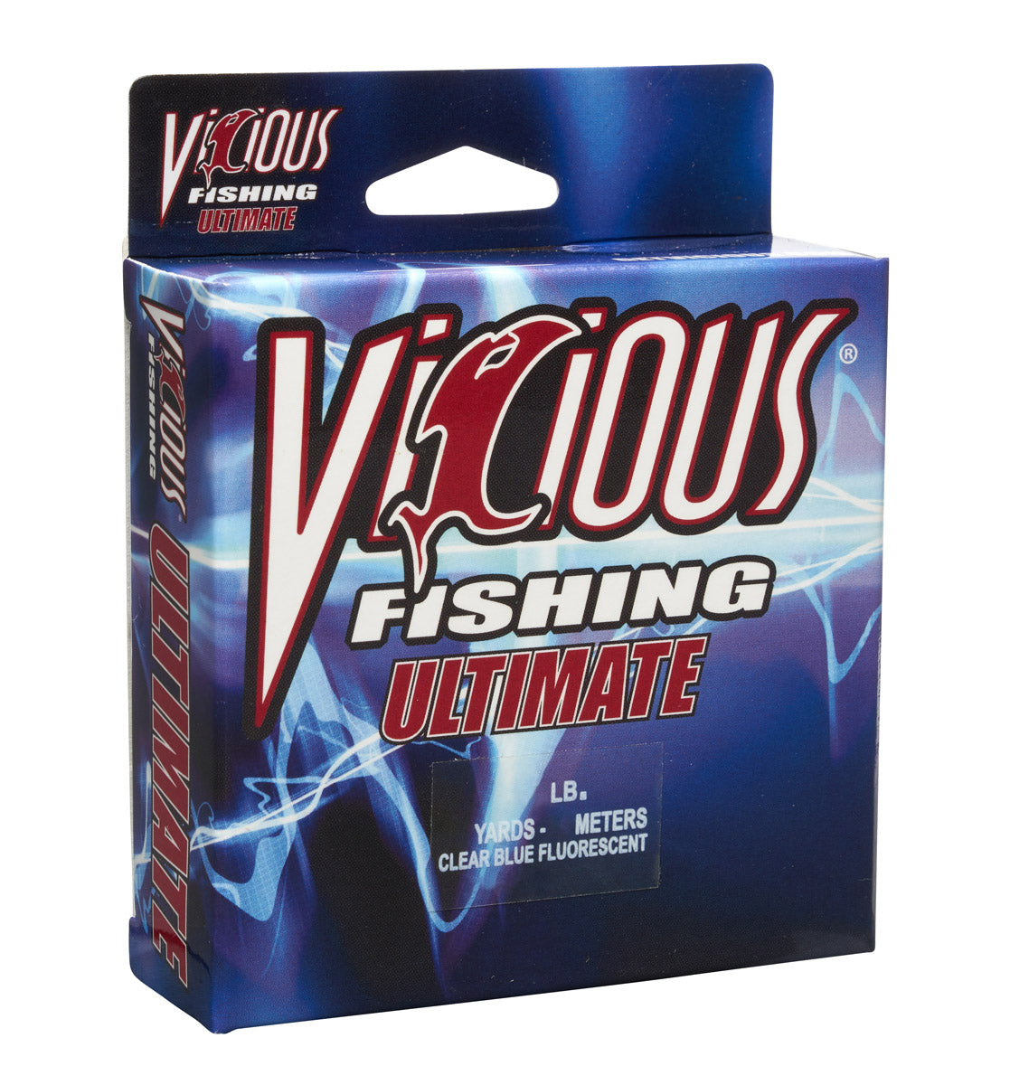 Vicious Ultimate Clear-Blue Fluorescent Mono - 12 Lb Test