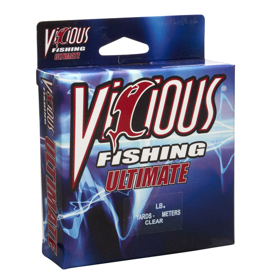 Vicious Ultimate Clear Mono - 17 Lb Test