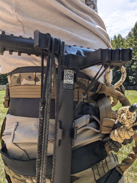 TreeStyx / Synergy Stick Caddy for Saddle Hunting