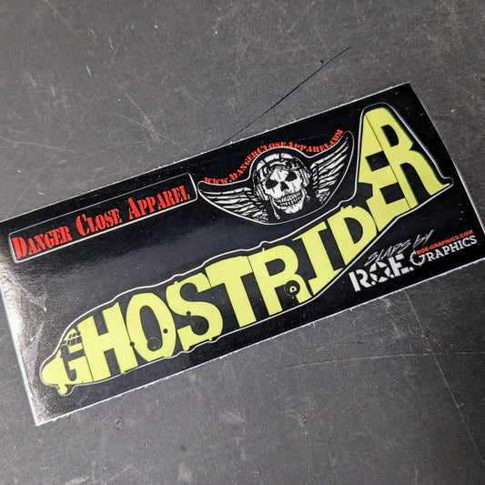 AC-130J Ghostrider Word Slap - Decal