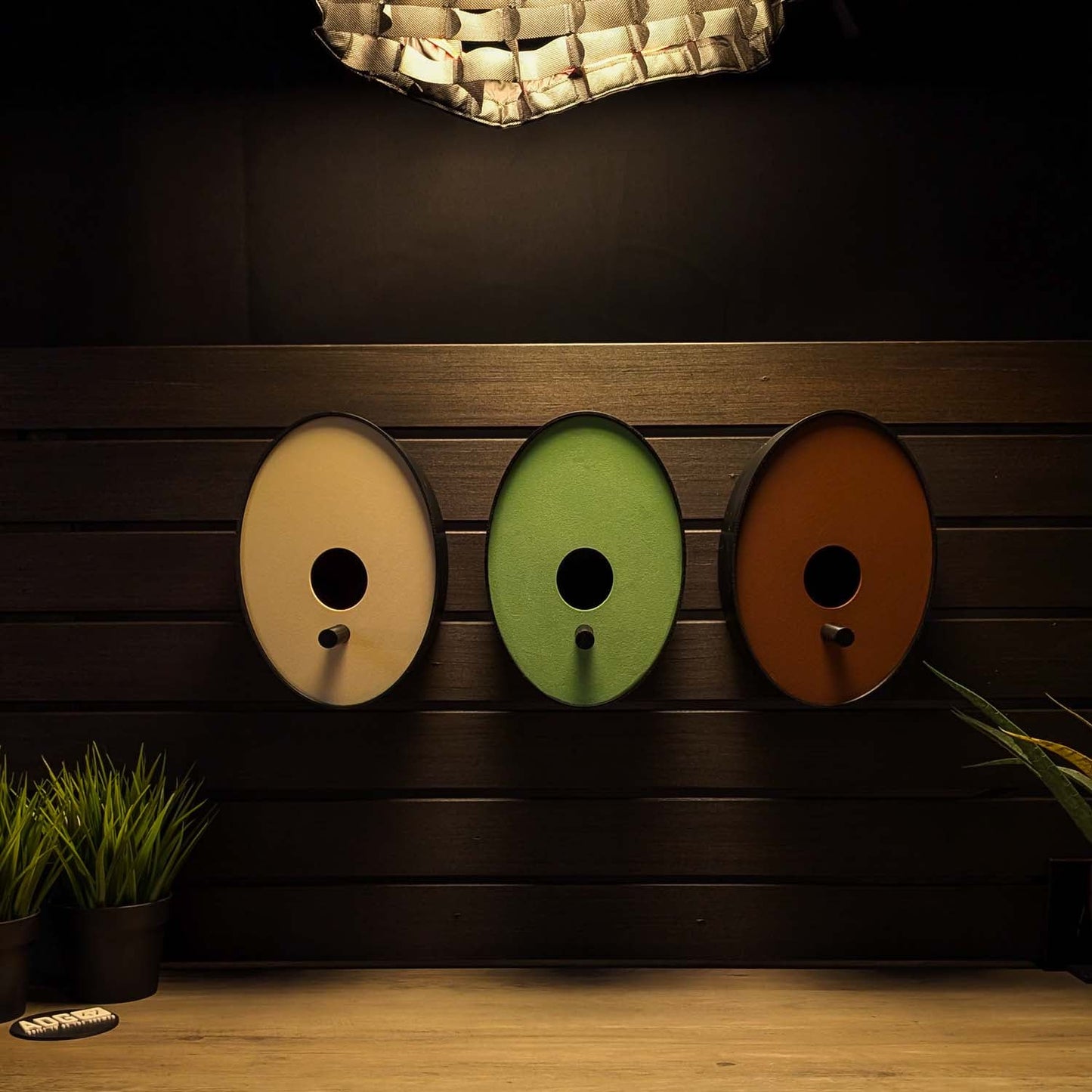 Modern Birdhouse | Ellipse Earth Tones