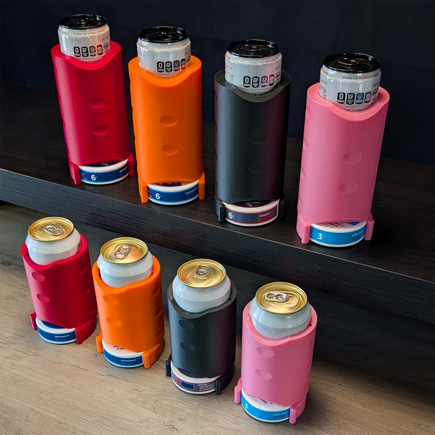 ADG42 The Stacker Can Cooler and Pouch Tin Holder