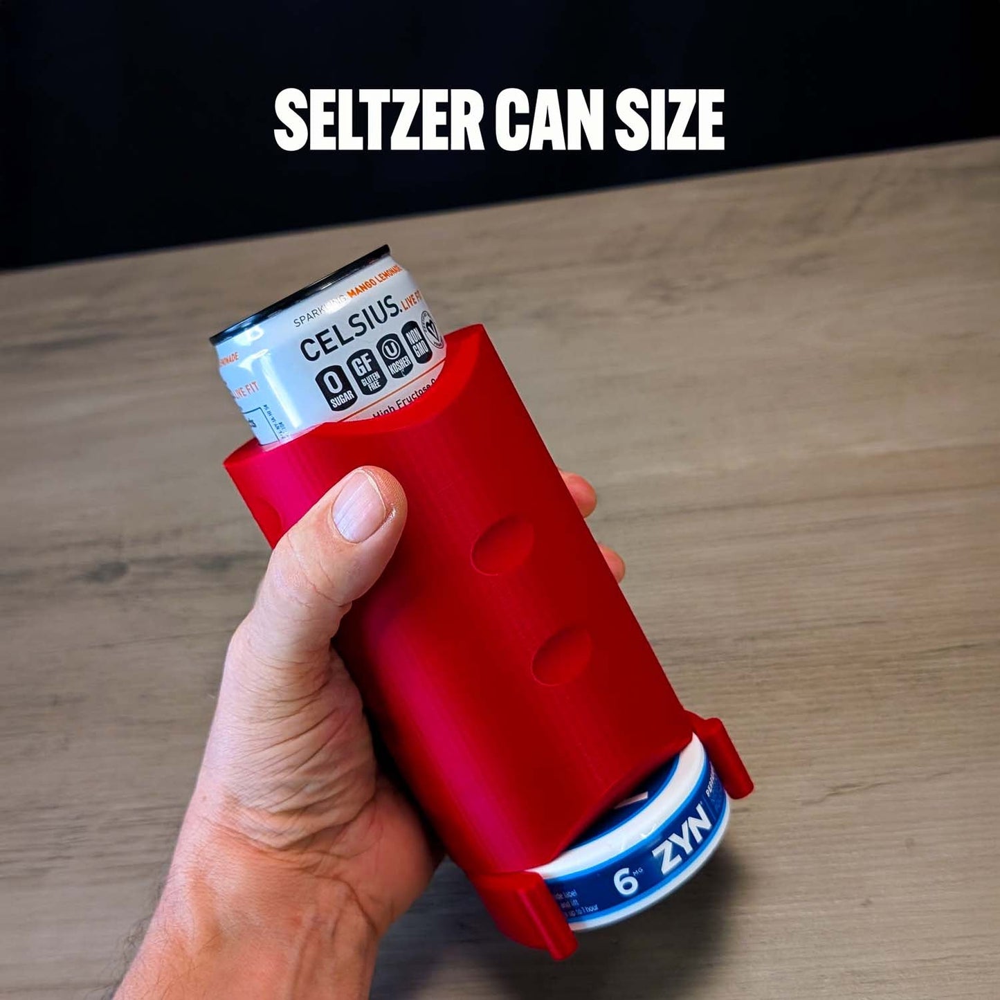 ADG42 The Stacker Can Cooler and Pouch Tin Holder