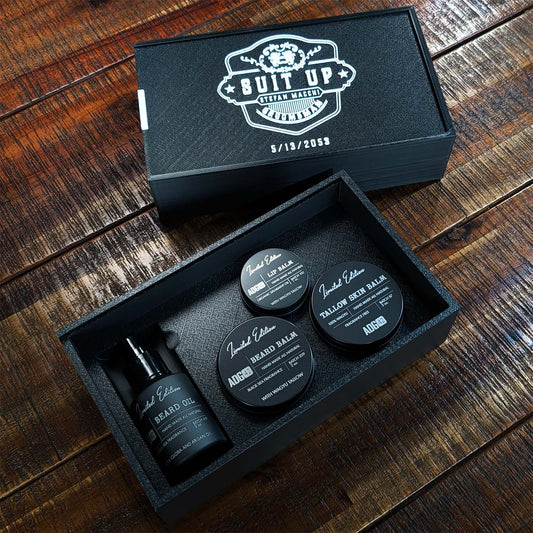 Groomsmen Gifts | Beard Care | Custom Storage Box