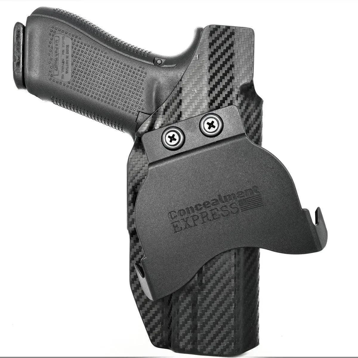 Paddle Holster fits: Glock 17 22 31