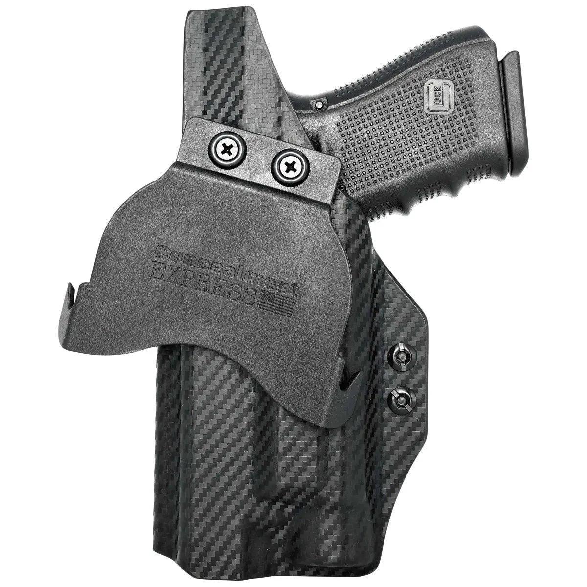 Paddle Holster fits: Glock 17 19 19X 26 31 32 33 34 45 47 49 TLR-1