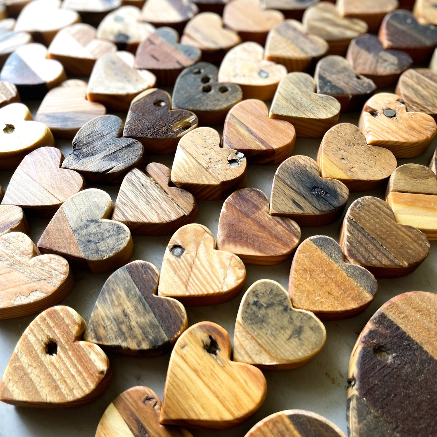 Reclaimed Pallet Wood Hearts
