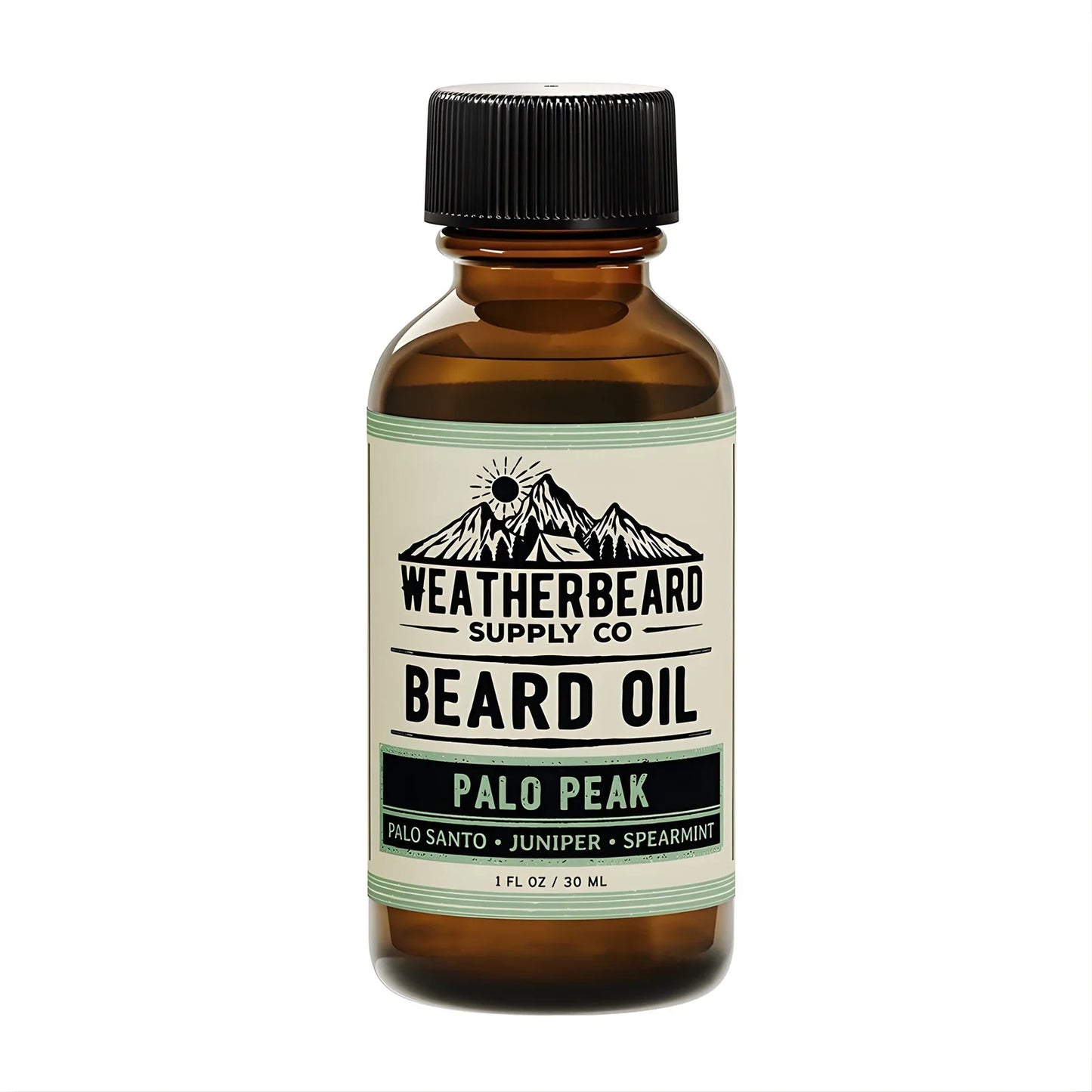 Palo Peak Beard Oil - Palo Santo, Juniper, Spearmint
