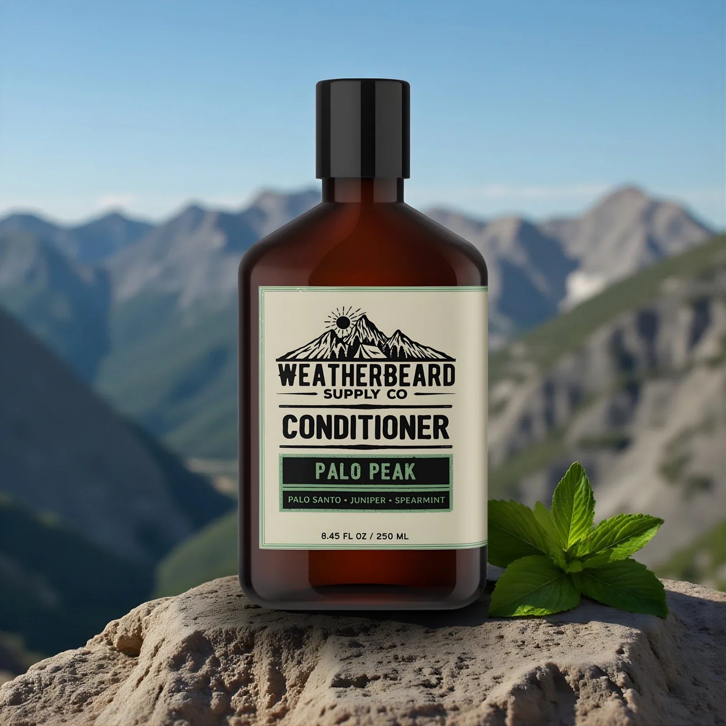 Palo Peak Beard Conditioner - Palo Santo, Juniper Berry, Spearmint