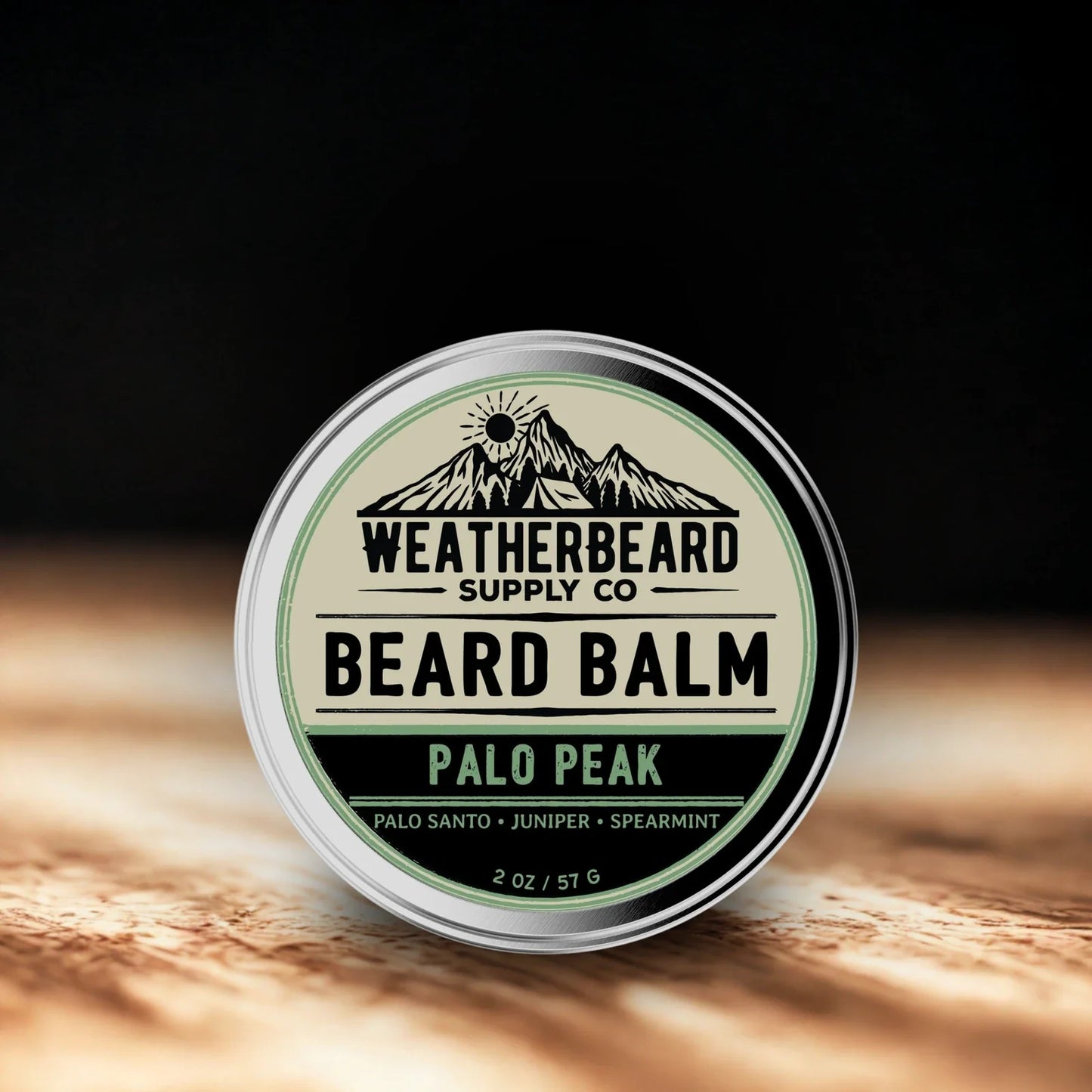 Palo Peak Beard Balm - Palo Santo, Juniper, Spearmint