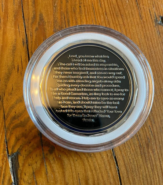 Paramedic Prayer Challenge Coin