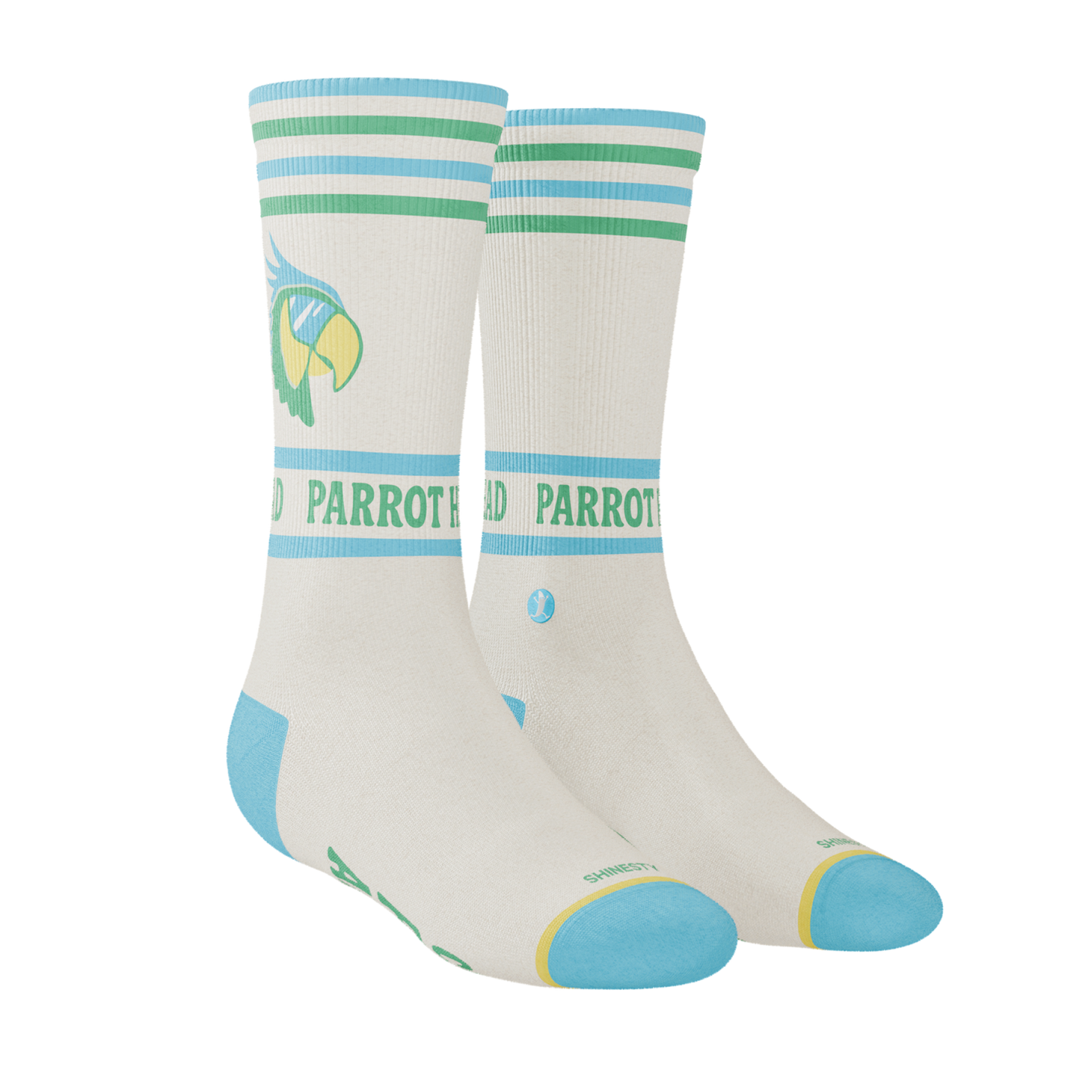The Party Animal | Shinesty x Margaritaville® Heel Hammock™ Crew Socks