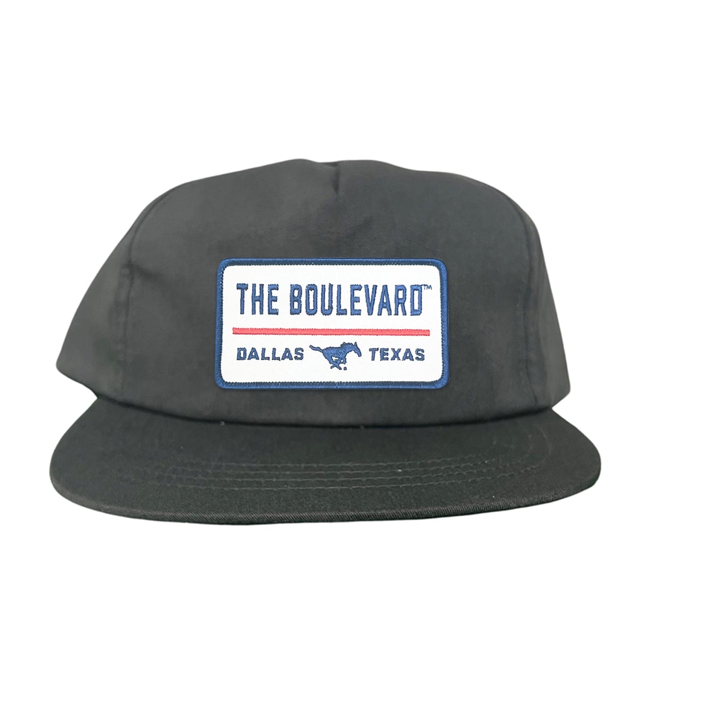 SMU / The Boulevard Rectangle Patch / Mesh Snap Back / 127 / SMU004