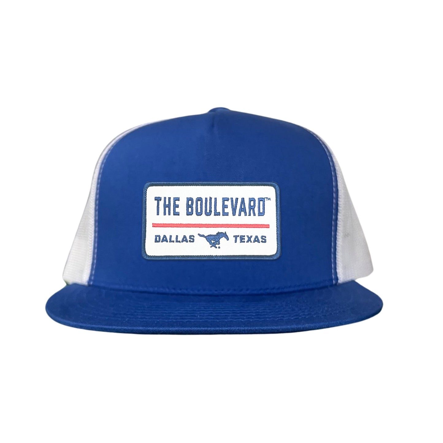SMU / The Boulevard Rectangle Patch / Mesh Snap Back / 127 / SMU004