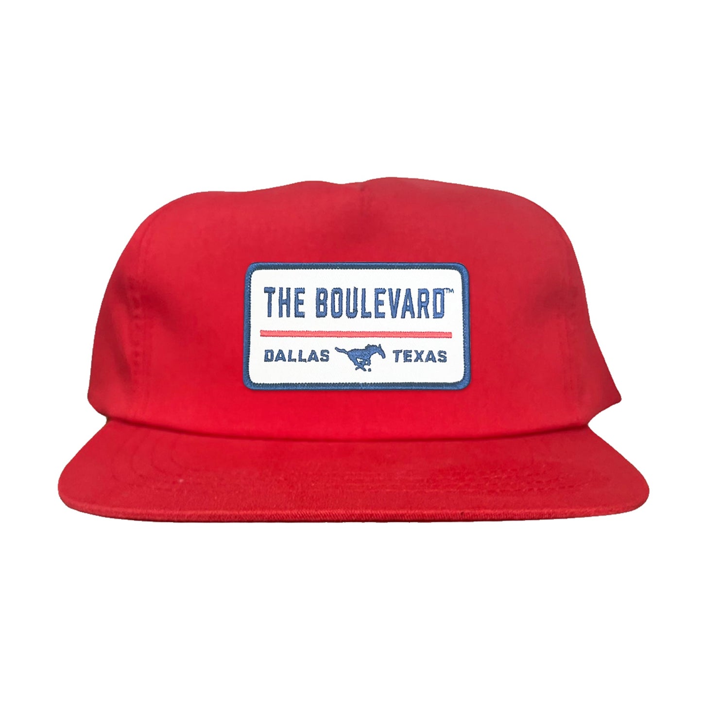 SMU / The Boulevard Rectangle Patch / Mesh Snap Back / 127 / SMU004