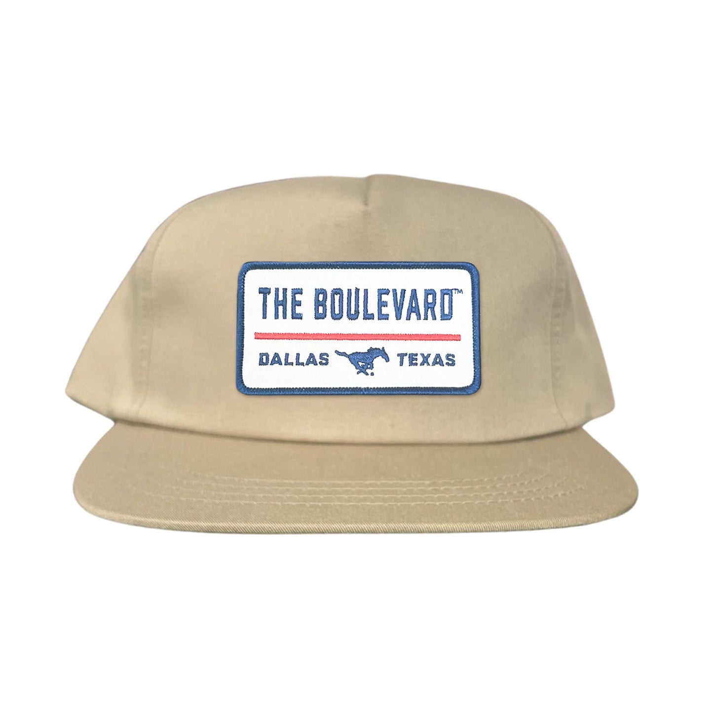SMU / The Boulevard Rectangle Patch / Mesh Snap Back / 127 / SMU004
