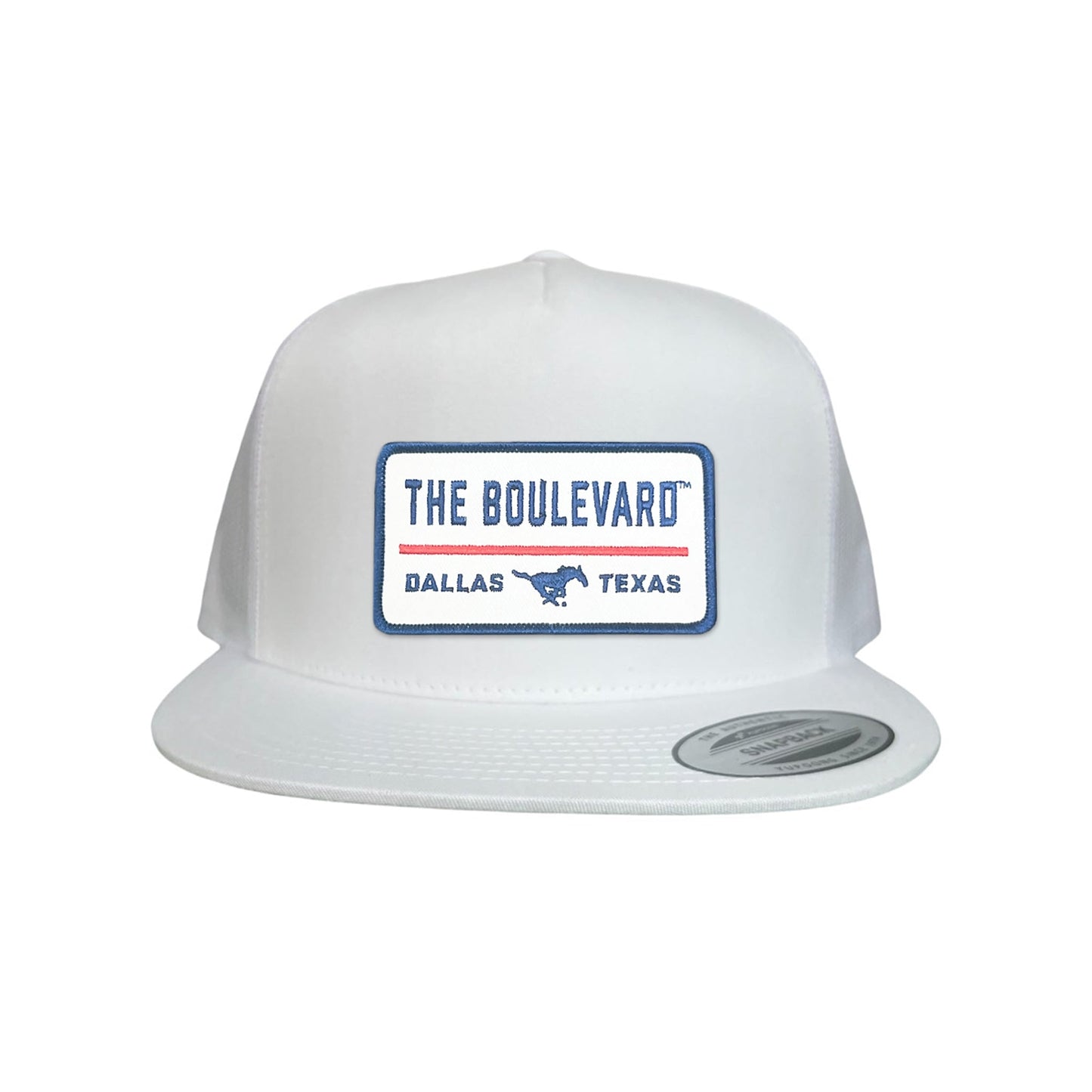 SMU / The Boulevard Rectangle Patch / Mesh Snap Back / 127 / SMU004