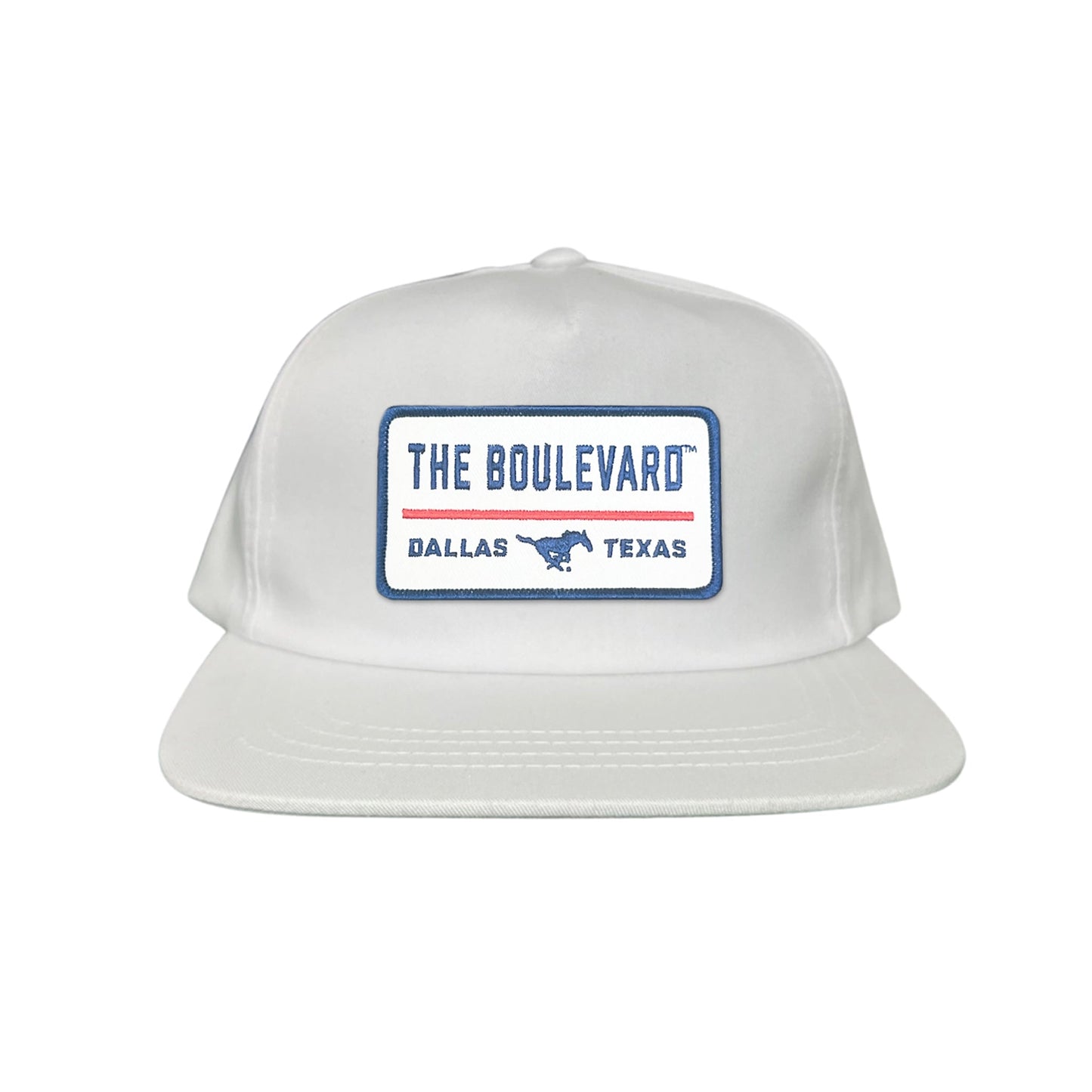 SMU / The Boulevard Rectangle Patch / Mesh Snap Back / 127 / SMU004